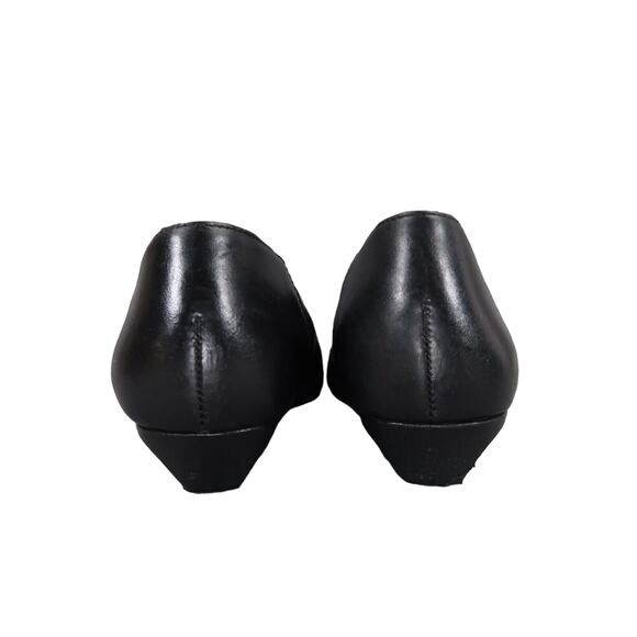 Dr Scholls Shoes Womens 7.5 Loafer Pumps Classic Fashion Leather Comfort Black - Picture 6 of 16